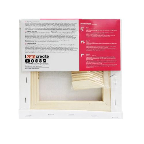 MONTE MART CANVAS PANELS Pine Frame Thick 20 x 20cm(1)